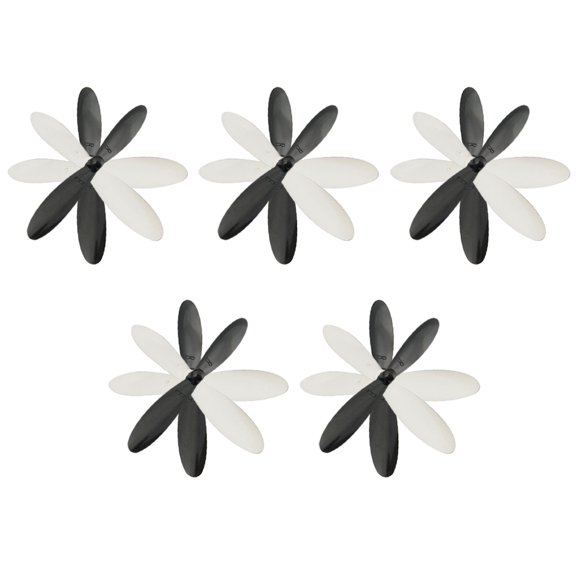 El Airscrew De Las Hélices 20pcs Substituye Para + White Del Accesorio X4 H107 CUTICAT Hélice