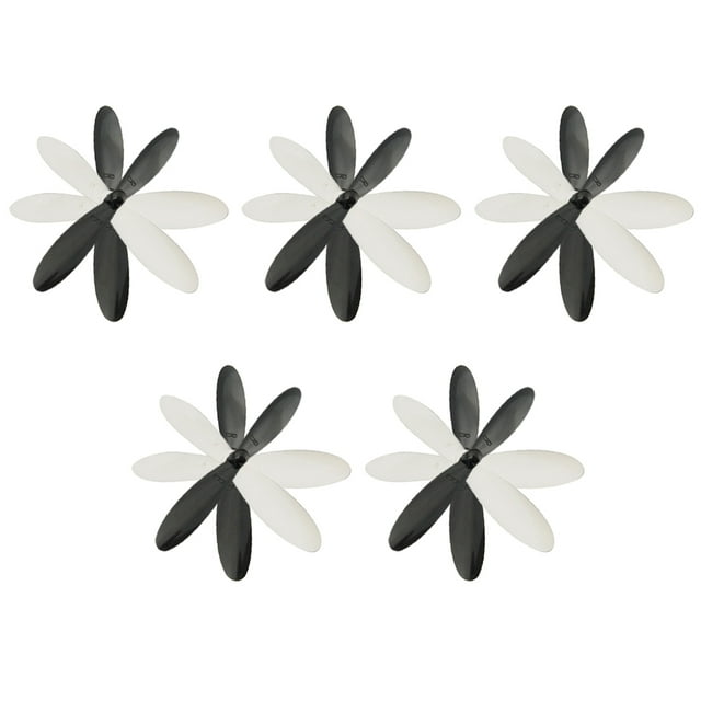 El Airscrew De Las Hélices 20pcs Substituye Para + White Del Accesorio X4 H107 CUTICAT Hélice
