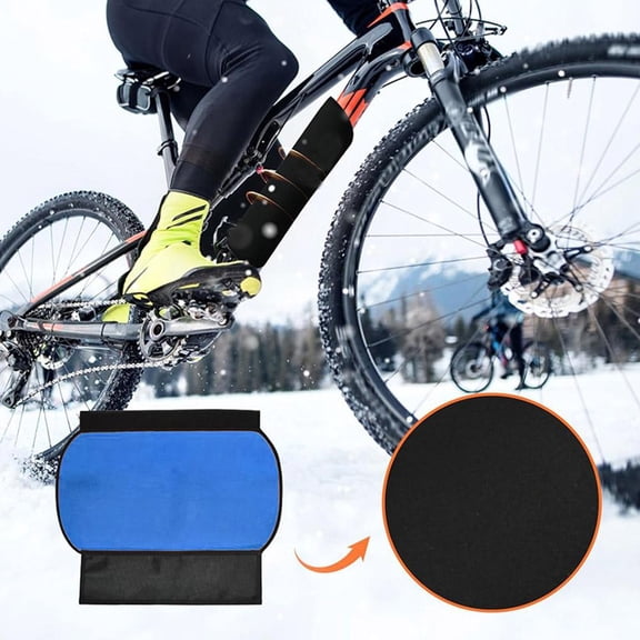 QHUDLV Neoprene Electric Bicycle Battery Cover - Waterproof Dirt Resistant - Ideal for Outdoor Riding and Transporting on Car Rack
