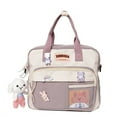 thumbnail image 2 of PENGXIANG Kawaii Shoulder Backpack Korean Japanese Students Totes Schoolbag Hit Color, 2 of 6