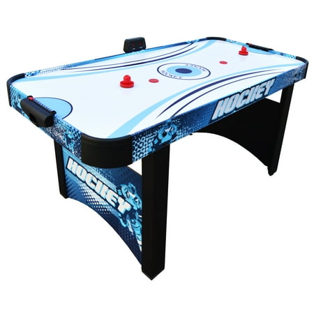 Hathaway Enforcer Air Hockey Table 5 5 Ft Blue Black