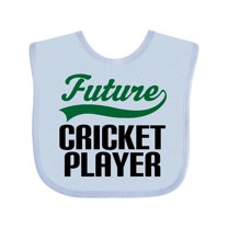 Inktastic Future Cricket Player Boys Baby Bib