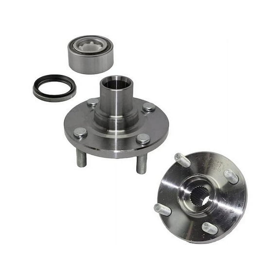 Front Wheel Hub Assembly Set - Compatible with 1988 - 2002 Toyota Corolla 1989 1990 1991 1992 1993 1994 1995 1996 1997 1998 1999 2000 2001
