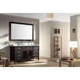thumbnail image 6 of Ariel D061S Espresso Kensington 61" Free Standing Vanity Set, 6 of 7