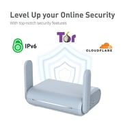 GL.iNet GL-MT1300 (Beryl) VPN Secure Travel Gigabit Wireless Router, AC1300 2.4GHz+5GHz Wi-Fi, Pocket-Sized Hotspot, IPv6