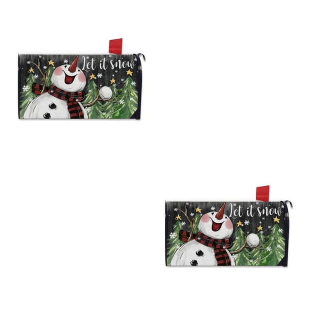 maskred Bright And Warm Decoration Brighten Up Mailbox Spring-inspired Cover Standard YTYH2309031 2Set