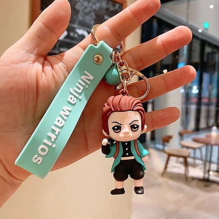 Demon Slayer Anime Cute Chibi Inosuke Keychain Demon Slayer Anime Cute Chibi Inosuke Keychain