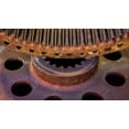 thumbnail image 2 of Mahan, Kathy 32x20 White Modern Wood Framed Museum Art Print Titled - Rusty Gears I, 2 of 4