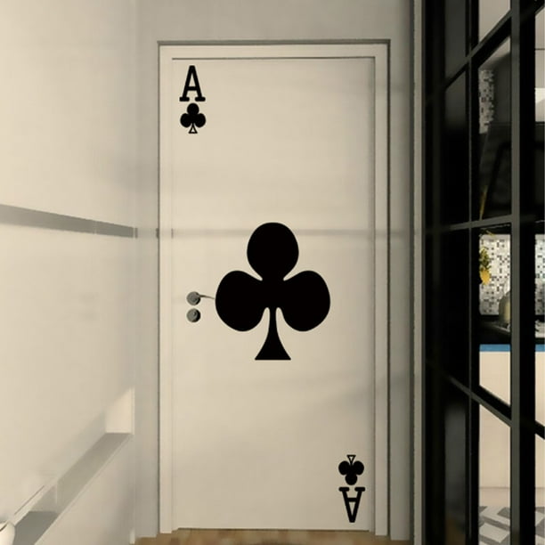 Adhesivos de pared para puertas, papel pintado de PVC, tarjeta de juego autoadhesiva