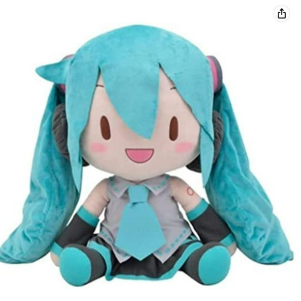 ADENA Hatsune Miku Peluche Lindo Dibujos Animados Decoración Del Hogar Niños Juguetes De Dormir Regalo De Cumpleaños Suave
