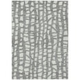 thumbnail image 2 of Addison Rugs Chantille Indoor/Outdoor Transitional Squares Gray Washable Rectangle Rug, 8' x 10', 2 of 6