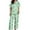 K-Green, variant on Women Christmas Pajamas Silk Pijamas Women Set Long Sleeve Button Down Pjs with Pajamas Pants Christmas Womens Pajama Set