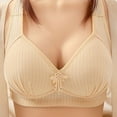 thumbnail image 3 of beishanbush Clothing 2025 Bra Under $5 Bras for Women No Underwire Bras Full Coverage Padded Lace Bralettes with Support Plus Size Sports Bras, 3 of 3