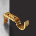 thumbnail image 1 of Boreal Craft Wall Picture Hanger Strips Adjustable Metal Roman Pole Bracket With Curtain Rod Hook Base Accessory, 1 of 4