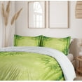 thumbnail image 6 of Ambesonne Asian Themed Duvet Cover Set, Chinese Fengshui View, 2-Calking, Green, 6 of 7