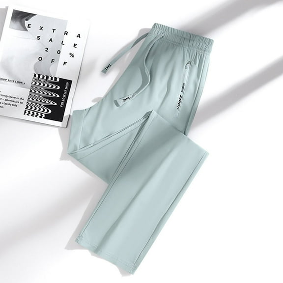 Puyaiuu New Style Womens Sweatpants with Pockets Yoga Pants Women Wide Leg Pants with Pockets High Waist Stretch Dress Casual Sweatpants Petite/Regular/Tall