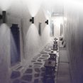 thumbnail image 2 of Lámpara De Pared Led Cob De 20W, Candelabro De Pared De Cilindro Arriba Y Abajo, Resistente Al Agua, Ip65, Blanco Cálido, Ca 85-265V Para Jardín De Pasillo seitruly HA024398-02, 2 of 6
