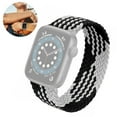 thumbnail image 2 of Bandas de nylon compatibles con Apple Watch Band Correa deportiva elástica trenzada de nylon elástica Compatible con la serie iWatch MFZFUKR 222868-1, 2 of 8