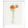 thumbnail image 2 of Art.com California Poppy Vase II Art Print by Grace Popp, White Frame Wall Art, 17" x 21", 2 of 5