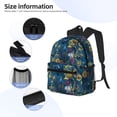 thumbnail image 5 of Daiia Halloween Elements School Backpack for Men Women, Unisex Large Waterproof Bookbag Schoolbag Casual Daypack for High School/College/Teens/Travel/Work Black, 5 of 8