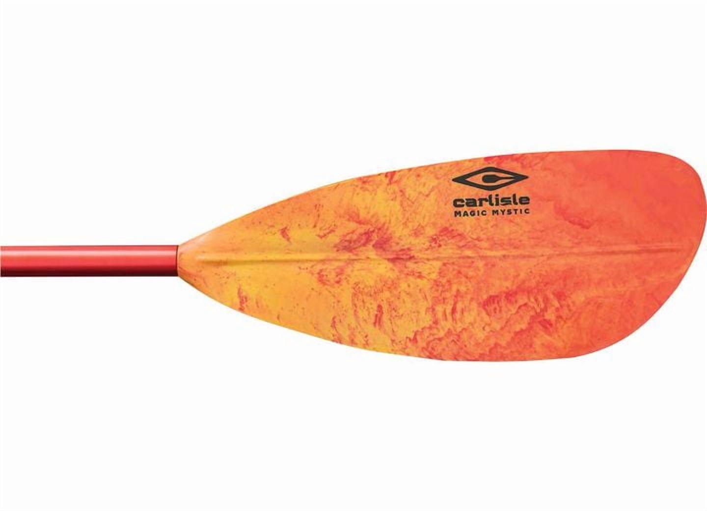 Carlisle Paddles Magic Mystic Kayak Paddle with Polypropylene Blades and Aluminum Shaft, 240cm - Sunrise