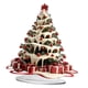 thumbnail image 1 of Letrero de árbol de Navidad 2D, ilustraciones, manualidades con base, decoración para oficina Rojo Verde, 1 of 8