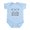 Sky Blue, variant on CafePress - Outside Graphics Not Great Body Suit - Baby Light Bodysuit, Size Newborn - 24 Months