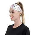 thumbnail image 3 of Goofa Cute Poodle Dog Pattern Sweatbands Sports Headband for Men & Women,Moisture Wicking Athletic headband,Breathable Sweatband,Sports accessories,Workout gear, 3 of 9