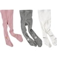 thumbnail image 2 of Set de 3 leotardos infantiles Calcetines de algodón para niña de 5 a 8 años talla L Sincero Electrónica, 2 of 5