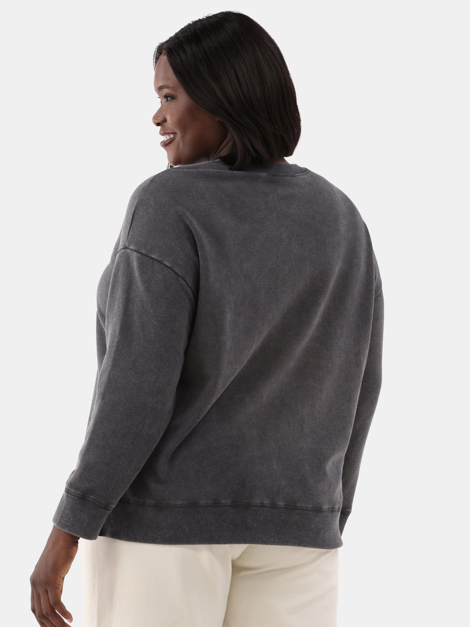 Terra & Sky Women's Plus Journey Graphic Sweatshirt, Sizes 0X-5X