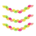thumbnail image 1 of 3 guirnaldas de abanicos de papel para colgar en el techo, adorno decorativo de fondo para fiestas, celebraciones, carnavales, cumpleaños y bodas. Fluorescente, 1 of 8