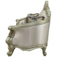 thumbnail image 4 of Acme Gorsedd Sofa with 5 Pillows in Cream Fabric and Golden Ivory, 4 of 8