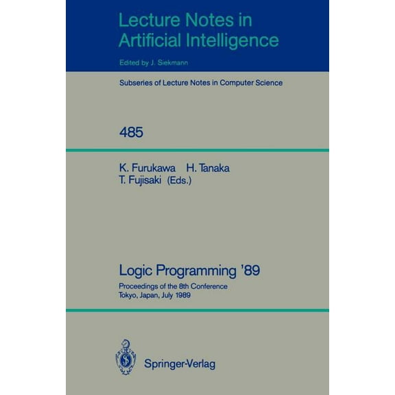 Logic Programming '89, (Paperback)