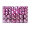 thumbnail image 1 of 100 piezas árbol de Navidad Mini adornos inastillables bolas accesorios navideños para decoraciones navideñas-rosa- brillar Electrónica, 1 of 4