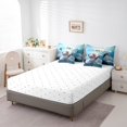 thumbnail image 4 of YST 7Pcs Cartoon Otter Comforter Set Bed in a Bag, Full Size, Polyester, 4 of 5