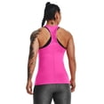 thumbnail image 2 of Camiseta sin mangas Under Armour HeatGear Armour Racer para mujer, XXL, rosa, 2 of 5
