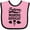 Pink and Black, variant on Inktastic Future Marine Biologist Childs Boys or Girls Baby Bib
