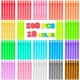 thumbnail image 2 of Bubble Wand Bakatatoyz, paquete 108, 18 colores, para fiestas infantiles, 2 of 7