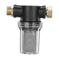 thumbnail image 4 of FUEENIRVA Pressure Washer Pipe Fittings Washing Machine Water Filter Plastic Black 1Set, 4 of 8