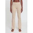 thumbnail image 3 of Women's Striped Fold Over Flare Pants, 3 of 4