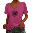 thumbnail image 1 of Camiseta sin mangas con cuello en V y estampado informal elegante para mujer OAVQHLG3B Store  lin121212, 1 of 5