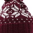 thumbnail image 3 of Beechfield  Adult Snowstar Fair Isle Beanie, 3 of 4