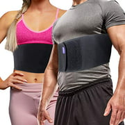 Everyday Medical Broken Rib Brace for Men and Women - Bamboo Charcoal Rib Support Compression Brace - accelerates The Healing of Cracked, Dislocated, Fractured and Post-Surgery Ribs - Small/Medium