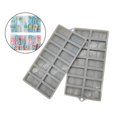 thumbnail image 4 of de resina de dominó duraderos, de bricolaje para de , etiquetas de bolsa, de juego de dominó, - Gris Sunnimix Molde para hacer dominó, 4 of 8