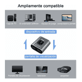 thumbnail image 4 of Switch Hdmi  Bloosom  4k 3d 2 En 1 Bidireccional Conmutador Gris, 4 of 4