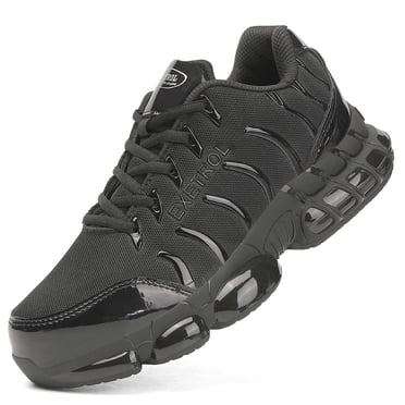 NIFOFISE Steel Toe Work Shoes for Men & Women - Lightweight & Comfortable with Air Cushion, Composite Toe