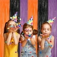 thumbnail image 6 of Foil Fringe Curtain With Shiny Tinsel Material, 28Ft X 6.56Ft Door Curtain Photo Booth Backdrop For Various Party Decorations, 6 of 8