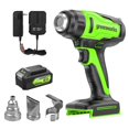 thumbnail image 1 of Greenworks 24V Cordless Heat Gun, 4.0Ah Battery & Charger Included, 1 of 10