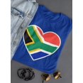 thumbnail image 3 of South Africa Heart T-Shirt Women -Image by Shutterstock, Female 3X-Large, 3 of 4