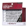 thumbnail image 4 of i-ENVY By KISS Ultra Black Knot Free Lashes, Natural & Bold Look, 280 Individual Remy Hair Lashes, Lightweight, Easy-to-Use, Perfect for Subtle Enhancement (Medium), 4 of 4